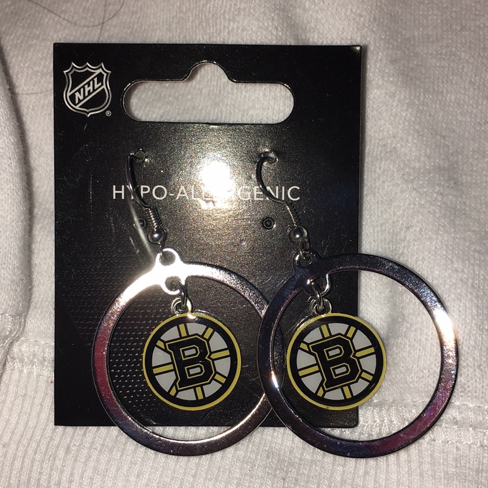 Bruins earrings
